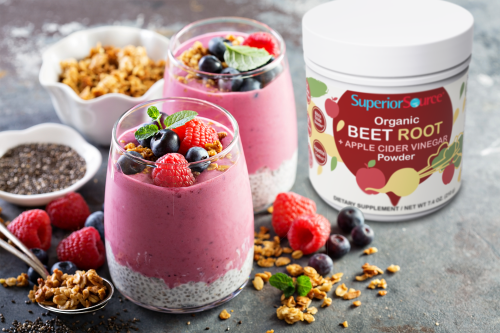 Delicious Healthy Recipe: Beet Root Chia Pudding – Yum!