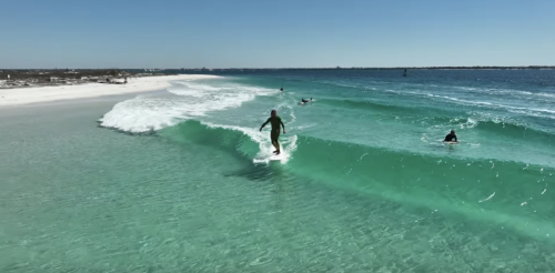 Watch YouTuber Ben Gravy on the Longest Wave Ever Ridden in Florida