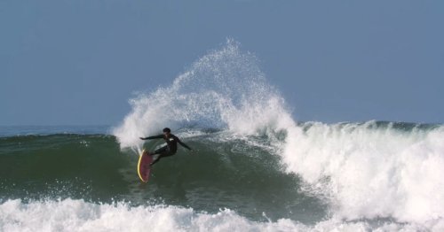 Mikey February Flows Over & Rips Into Rincon on Signature Fish