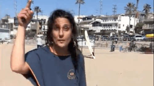 Woman Attacks 15-Year-Old Surfer in Los Angeles (Video)