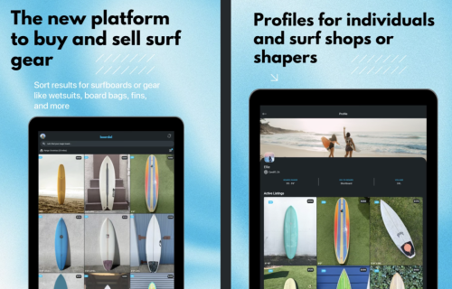 Two Surfers Just Launched an App for Buying and Selling Surf Gear