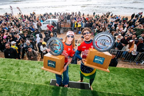 Gallery: Yago Dora, Caroline Marks Win Big at 2025 MEO Rip Curl Pro Portugal