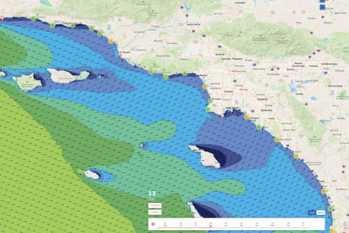Decent Size Hybrid Swell Due This Weekend - SoCal
