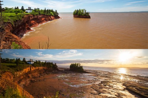 Bay of Fundy: the home of the world's largest tidal range