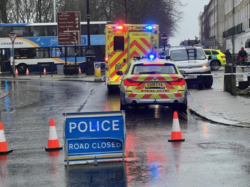Worthing collision: Pedestrian in hospital with serious injuries as police appeal for witnesses