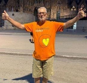 Patrick is back on his bike for St Catherine’s Hospice