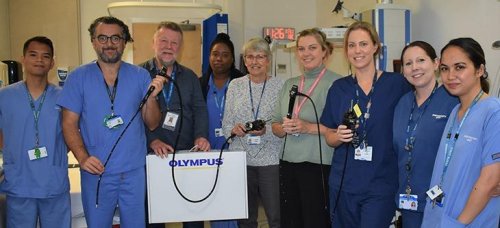 Two specialist scopes donated to NHS Trust by Friends of Eastbourne Hospital