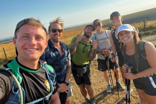 PICTURES: Hailsham Boxing Club walks 100 miles in 'extreme heat' for mental health