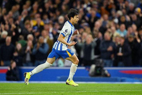 Watch Kaoru Mitoma's outrageous first touch which left fans in awe; Jamie Carragher makes Khvicha Kvaratskhelia comparison