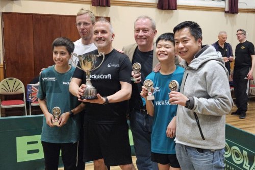 Worthing table tennis aces claim Presidents Cup