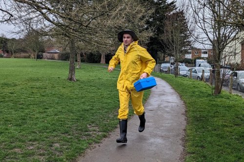 Chichester charity worker aims to break marathon world record dressed as a fisherman