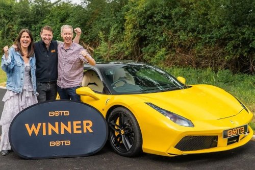 Lucky Horsham petrolhead wins a Ferrari supercar