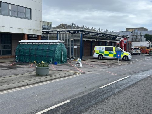 Six people hospitalised as Eastbourne hospital stood down for ‘major incident’ following suspected mass food poisoning at Lewes prison