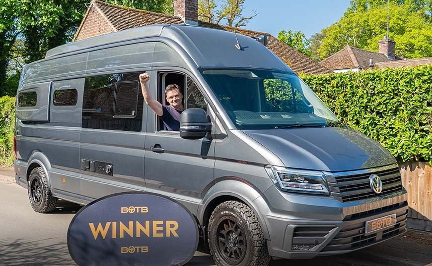Man wins £79k motorhome in BOTB competition — after forgetting he’d entered