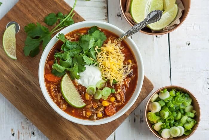 Instant Pot Chicken Tortilla Soup