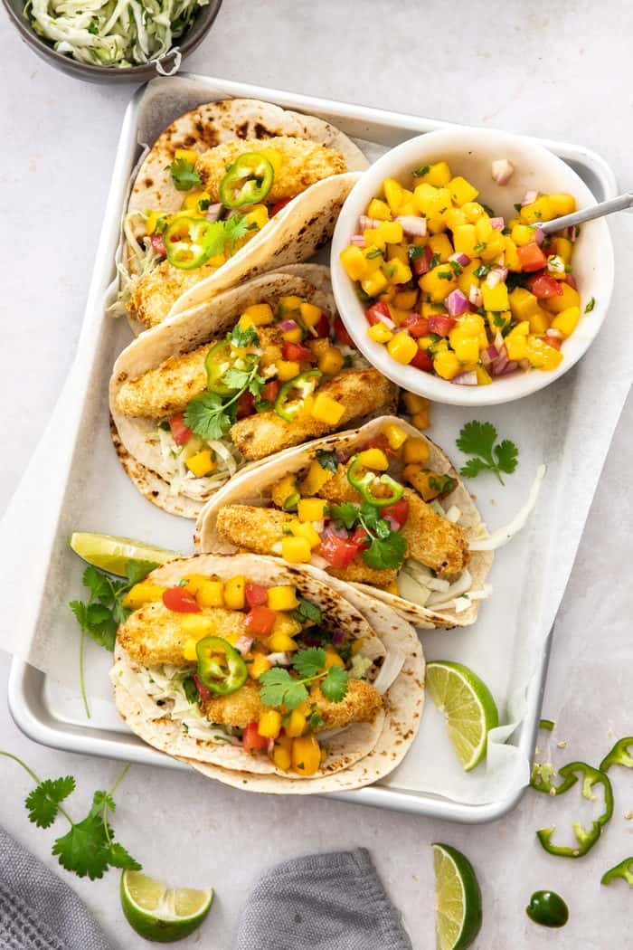 Air Fryer Fish Tacos