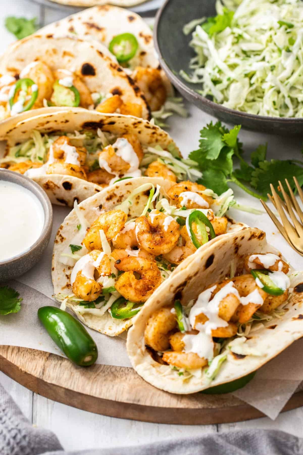 Air Fryer Shrimp Tacos