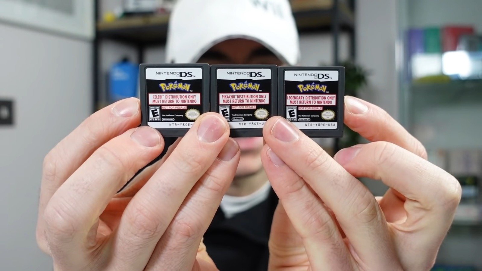 YouTuber Reveals Rare Pokemon Cartridges We Were Never Supposed To See - SVG