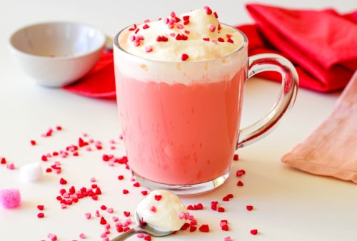 Strawberry Hot Chocolate