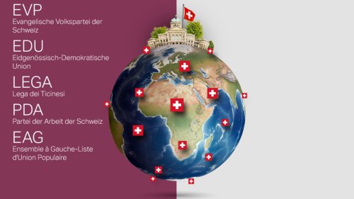 Was tun die kleineren Parteien für die Fünfte Schweiz?