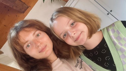 Viktoriia und Polina sind ausgezogen