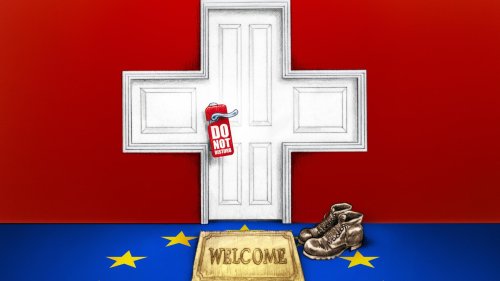 Wie Karikaturist:innen das Verhältnis der Schweiz zur EU sehen