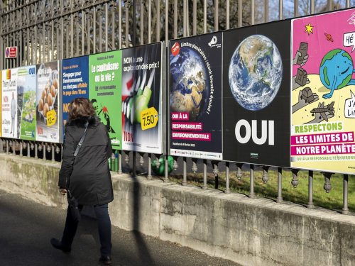Swiss parties spent less than CHF1 million on February green vote