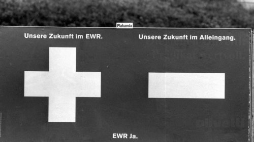 "Der EWR war die spannendste Abstimmung meines Lebens"