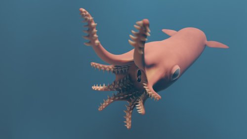 Vampire squid are chill, but their ancestors may have been vicious killers