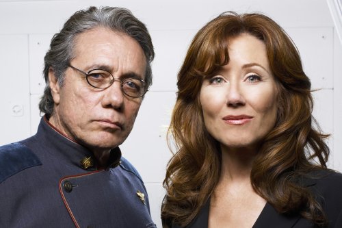 Battlestar Galactica Has One Of The Greatest Sci Fi Love Stories In Roslin And Adama Flipboard 1526