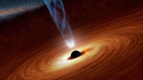 NASA just saw something come out of a black hole for the first time ever