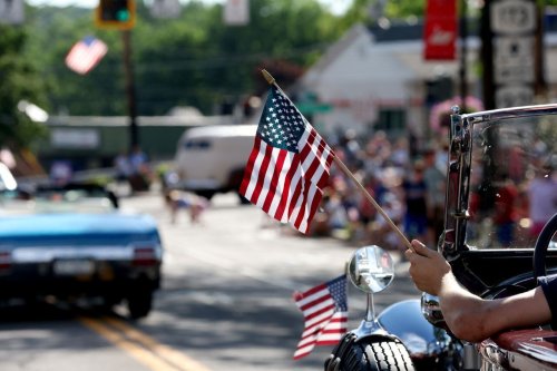 Manlius Fourth of July Parade: Parade, flags and smiles and of course politicians
