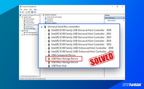 How to Download USB Mass Storage Device Driver on Windows 11