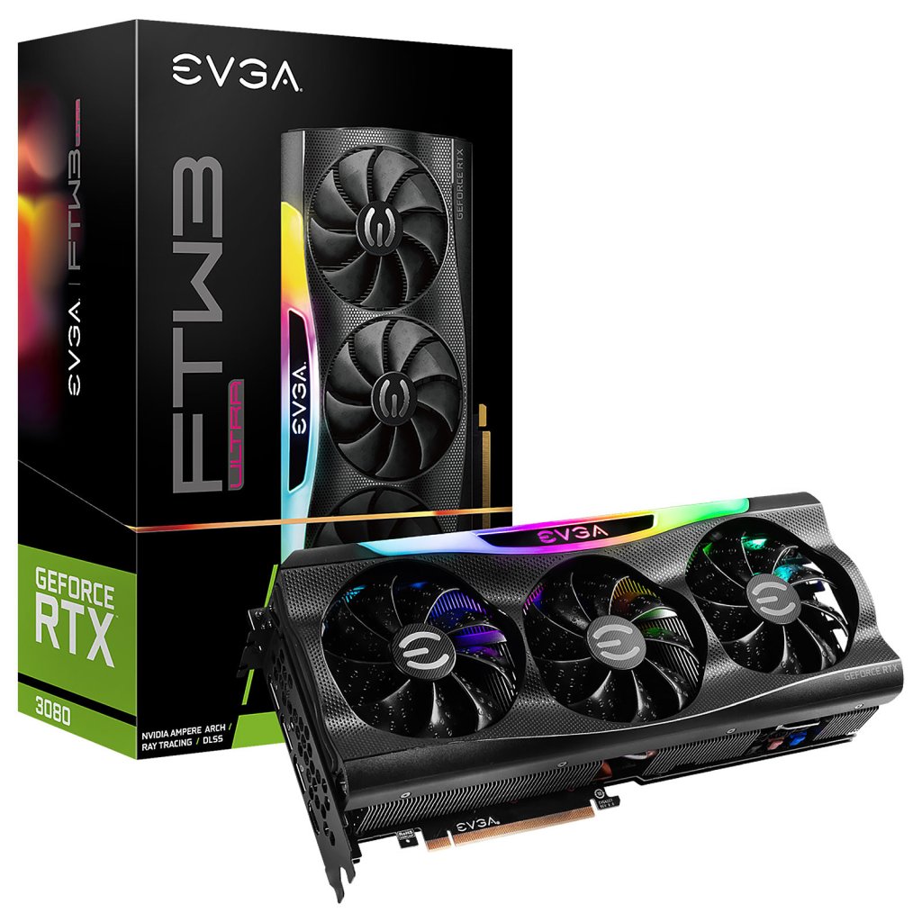 Buy EVGA GeForce RTX 3080 FTW3 ULTRA 10GB LHR Online cover image