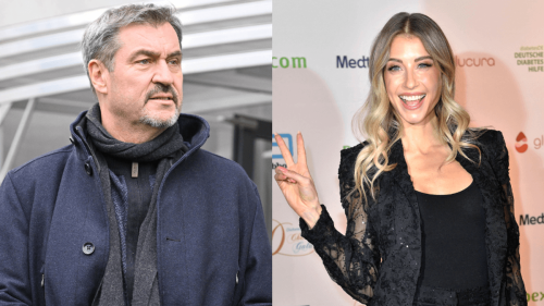 Veganerin trifft auf Würschtel-Fan: Cathy Hummels kocht für Markus Söder