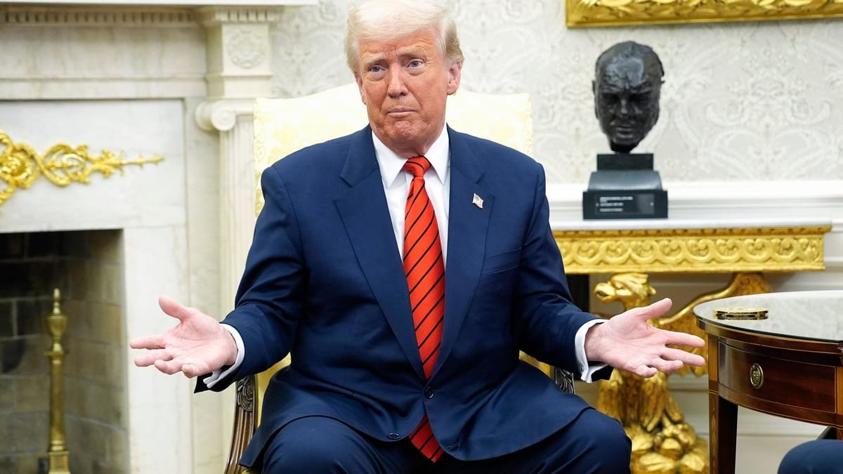Trump setzt auf Barock: Oval Office glänzt im goldenen Prunk