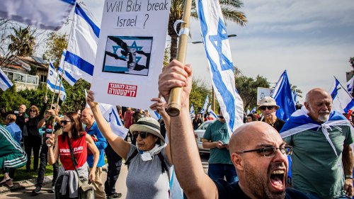 Israel: Hunderttausende protestieren – Minister kritisiert Justizreform