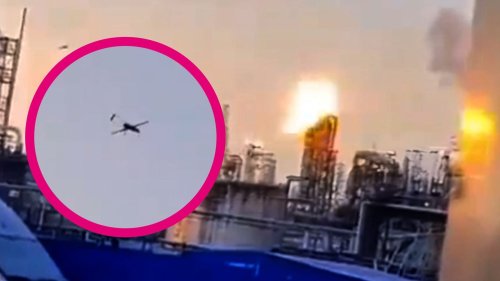 Ukrainische Kamikaze-Drohne schlägt zu: Angriff auf die russische Energieversorgung | Video