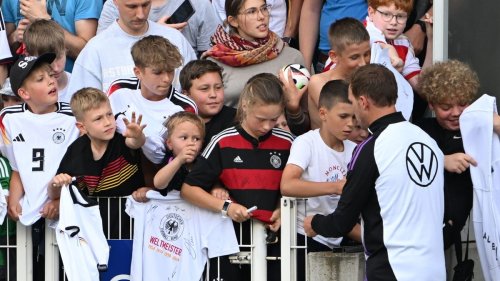 Vor Nations League: DFB-Training vor 4.000 Fans