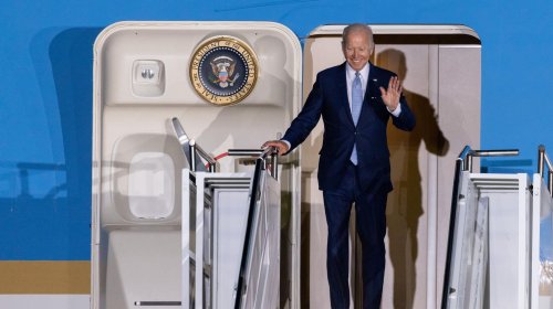 US-Präsident Biden in Deutschland eingetroffen