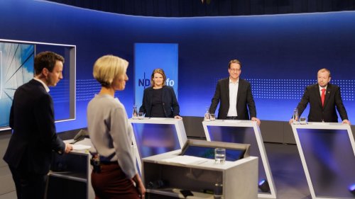 Landtagswahl in Niedersachsen: Streit um AKW-Betrieb beim TV-Triell
