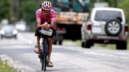 Rad-Hipster in Sandalen: Morton fährt Tour de France auf eigene Faust