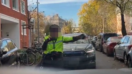 Hitziger Streit in Hannover: Streit zwischen Radfahrerin und Autofahrern geht viral