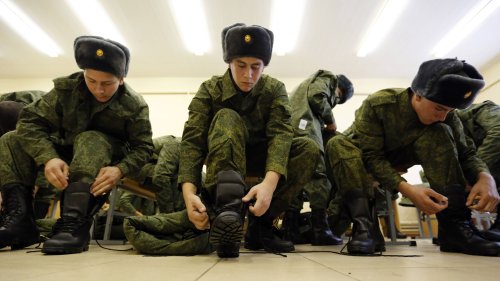Ukraine-Krieg: Russisches Militär baut Musterungspunkte für Krieg aus