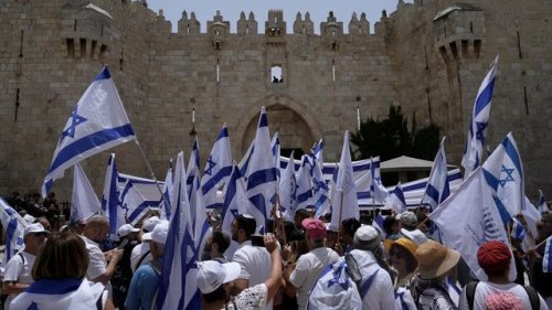 Nahost: Flaggenmarsch in Jerusalem - Konfrontationen in der Altstadt