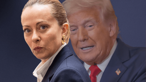 Meloni inszeniert sich in den USA als Vermittlerin: Tanz auf Trumps Vulkan?