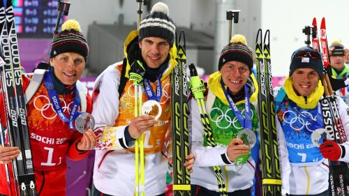 Biathlon: Gold für die deutsche Staffel nach elf Jahren