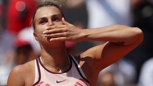 French Open: Belarussin Aryna Sabalenka distanziert sich von Ukraine-Krieg