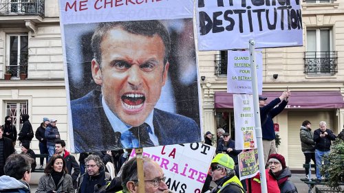 "Brutale Reform": Proteste und Streiks wegen Rentenreform in Frankreich