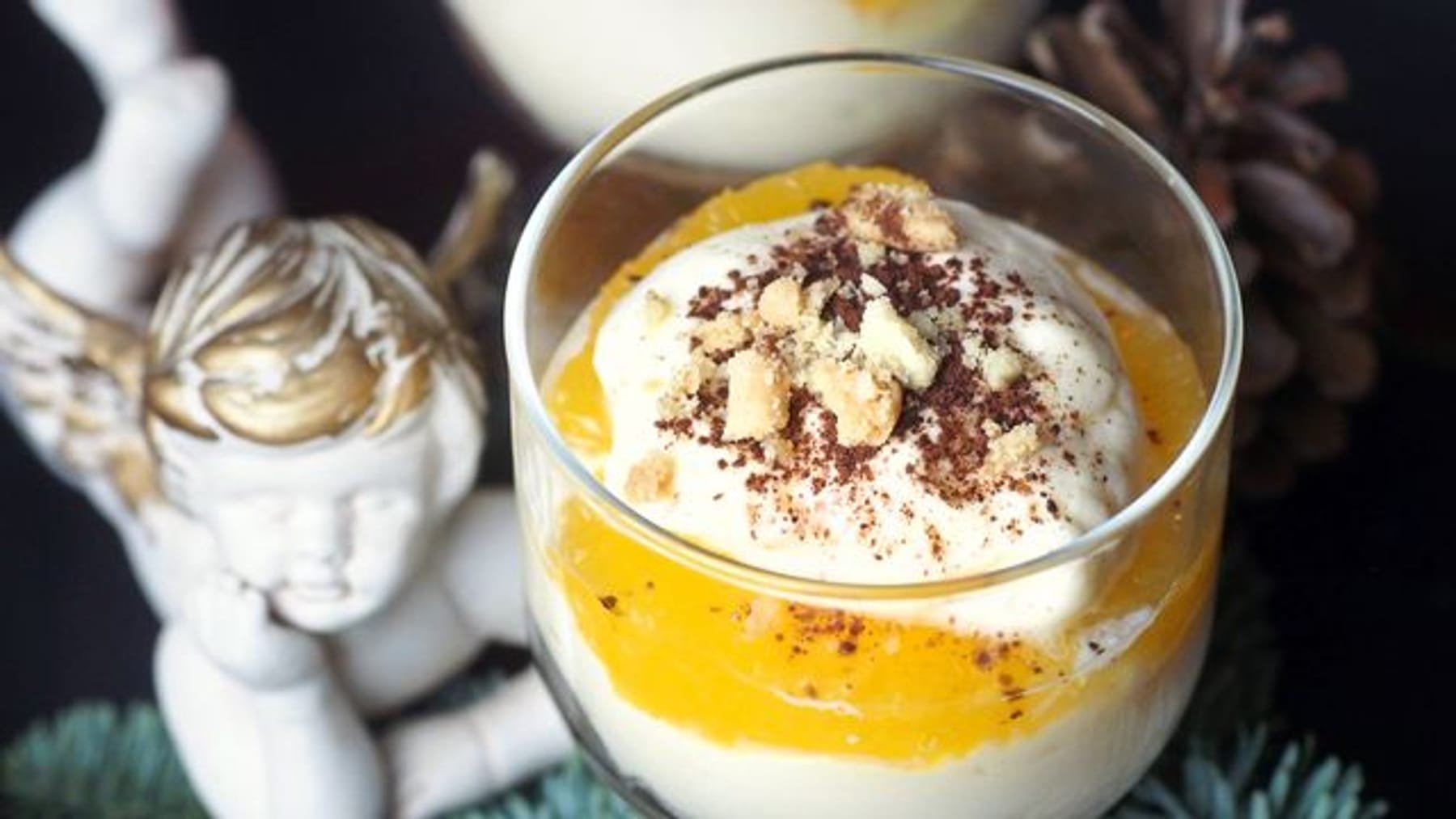 Dessert zum Advent: Rezept für Gewürzspekulatius-Orangen-Tiramisu